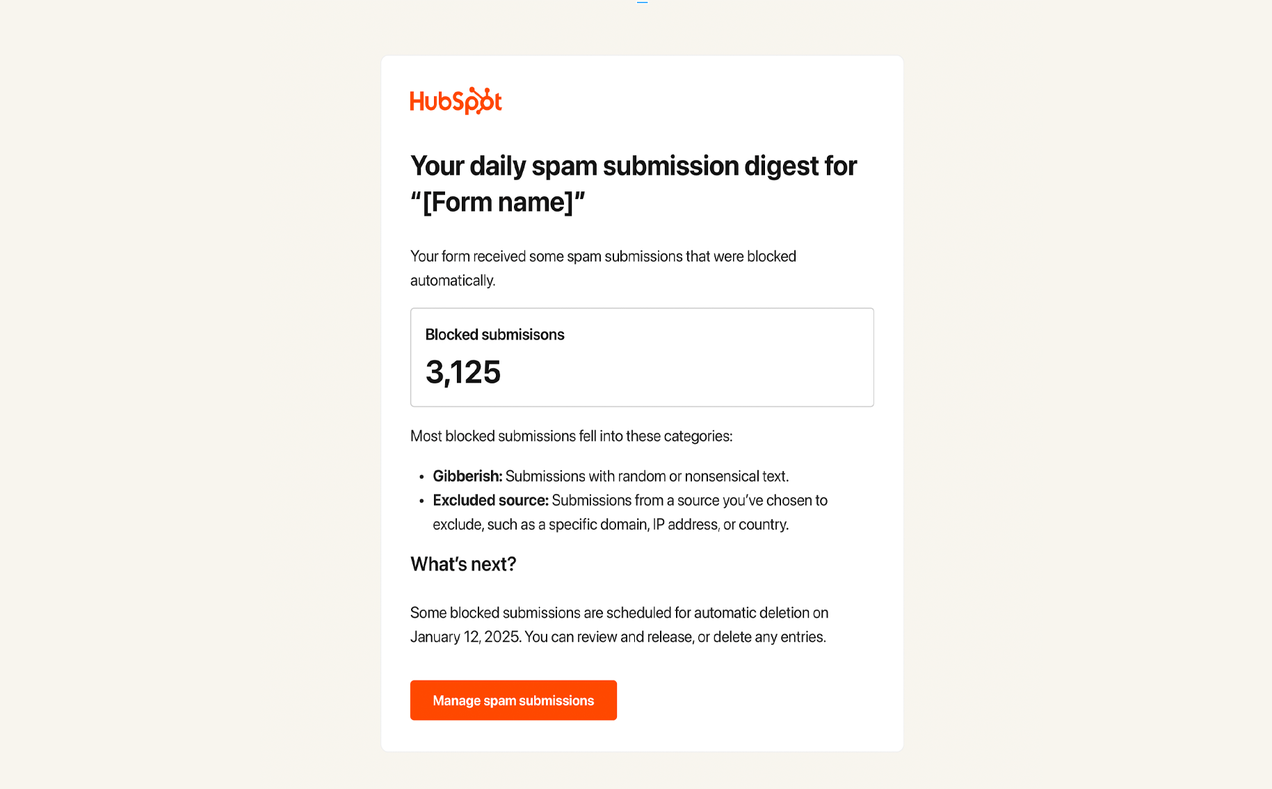 Submission Management — Submission review interface