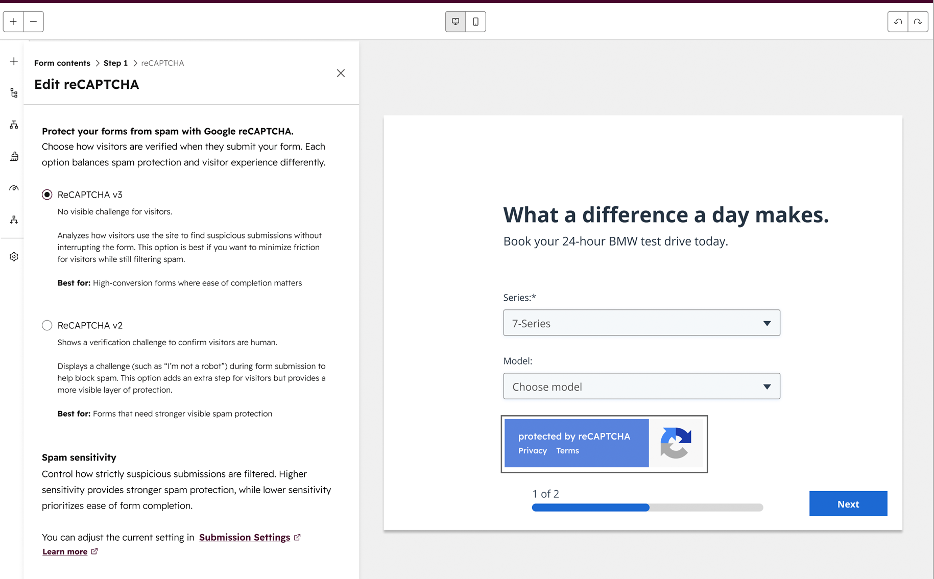 Submission Management — Submission trend views